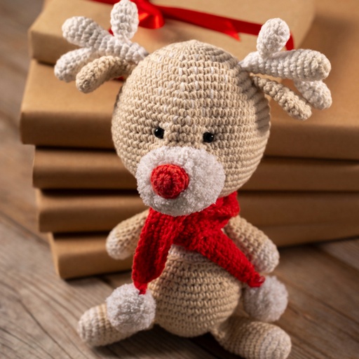 Vintage Crochet Doll